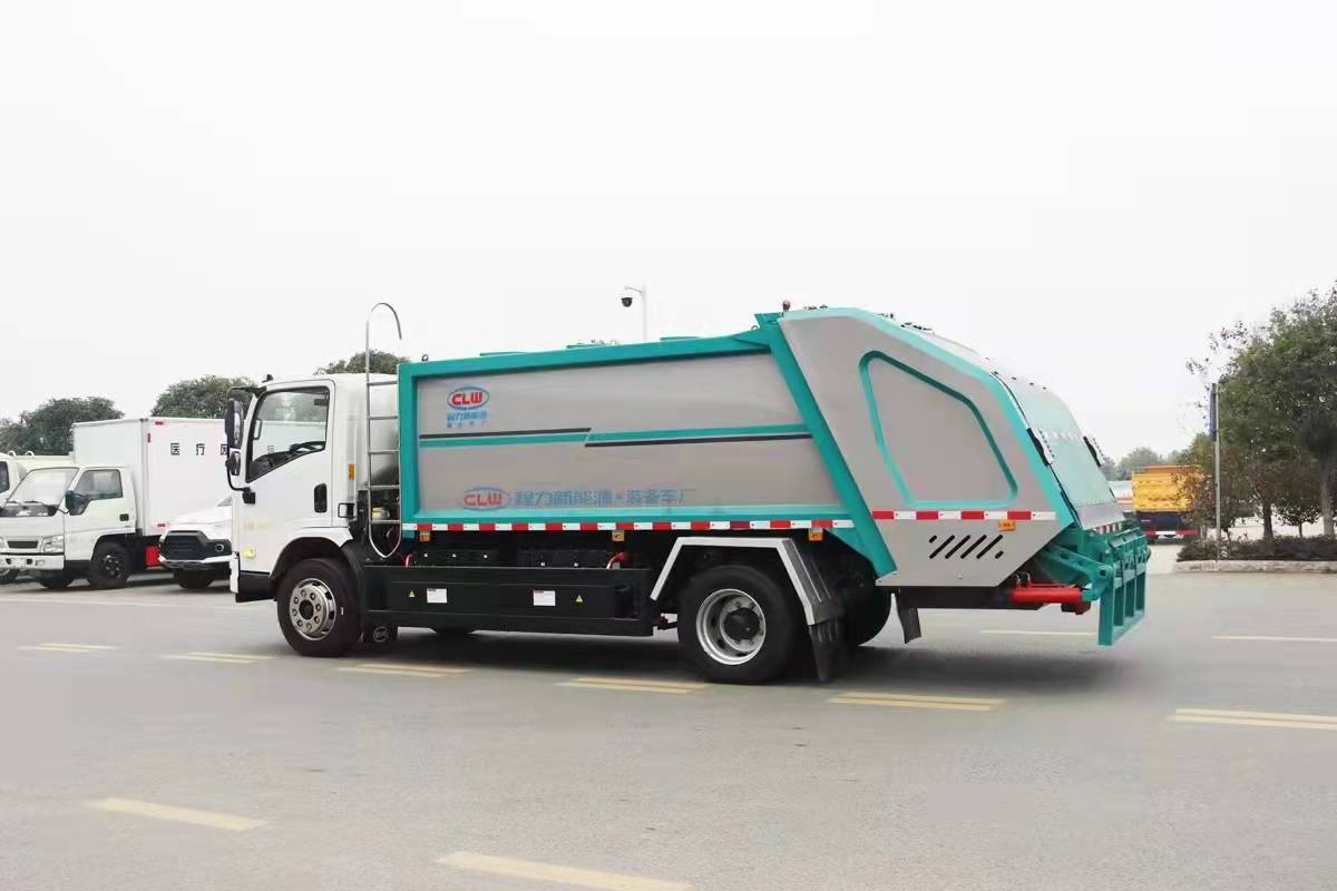 8方比亞迪T7純電動(dòng)壓縮垃圾車(chē)