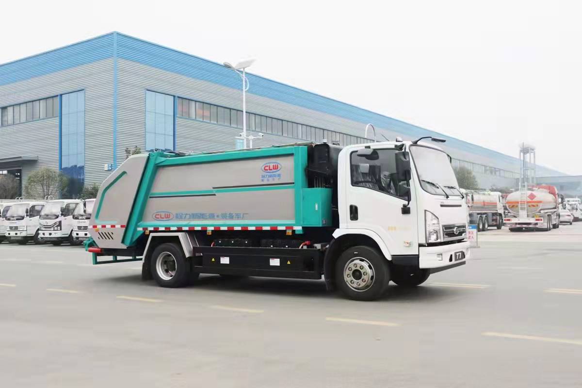 8方比亞迪T7純電動(dòng)壓縮垃圾車(chē)